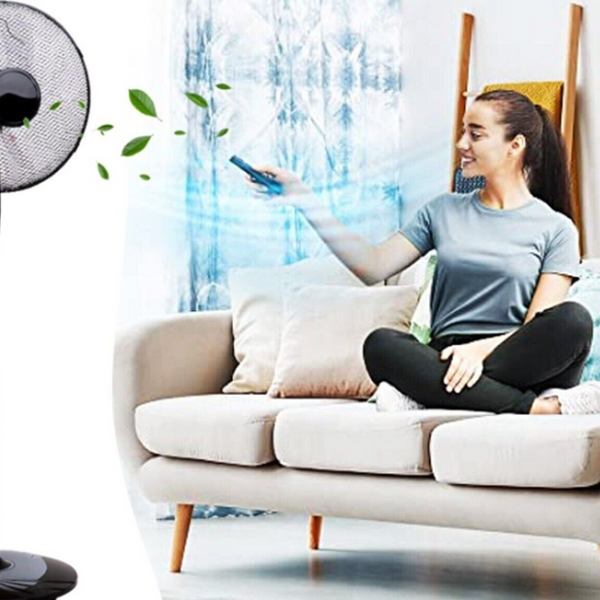 Celsius 40cm Oscillating Pedestal Fan w/ Remote/Timer Home/Room Coolin