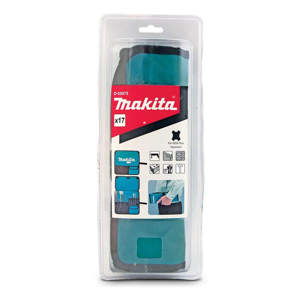 Makita 17Pce SDS Plus Hammer Drill Bit & Chisel Set Masonry Concrete T ...