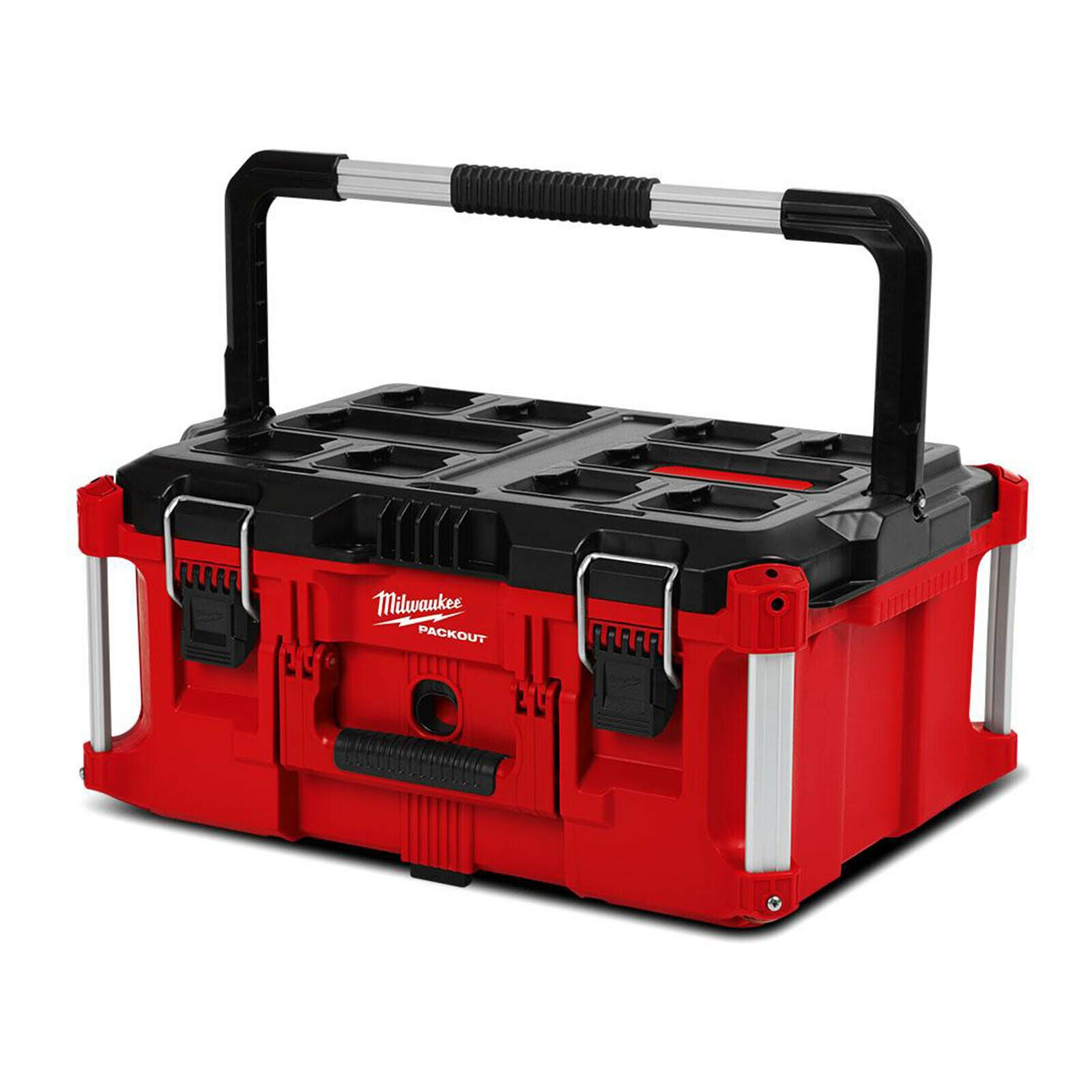 Milwaukee Packout Large Tool Box Durable Modular Storage System Metal Reinforced