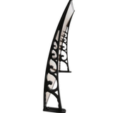 Outdoor DIY Door Window Awning French Style Cafe Canopy Sun Shield Rain Cover