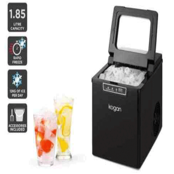 Kogan Best Portable Ice Maker Machine New Quite Fridge Freezer Ice Cub