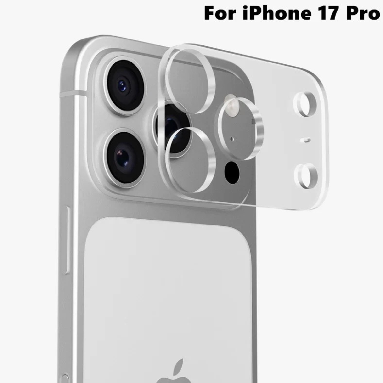 2X Back Camera Lens Tempered Glass Protector FR iPhone 17 16 15 14 13 12 Pro Max