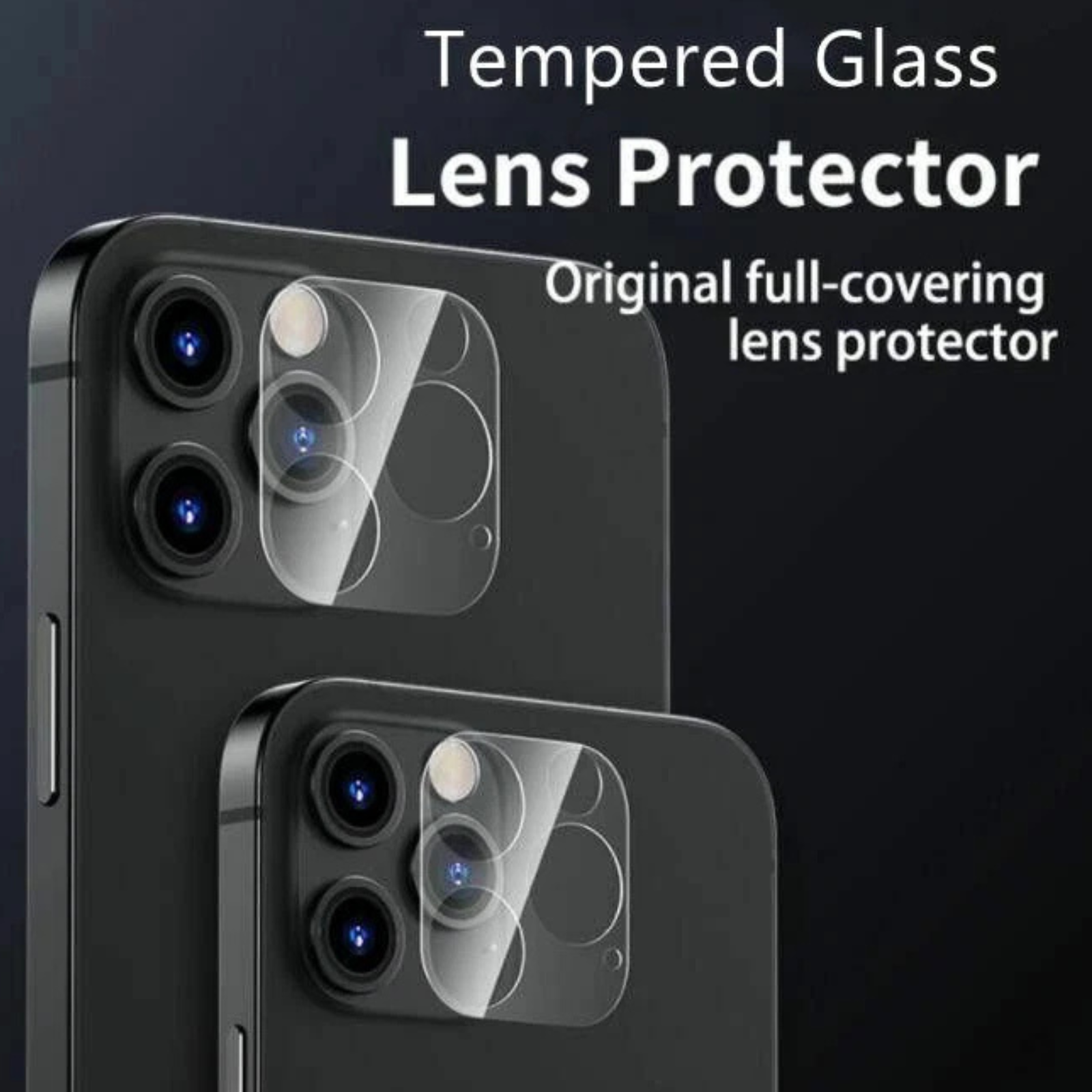 2X Camera Lens Tempered Glass Protector For iPhone 17 16 15 14 13 12 11 Pro Max