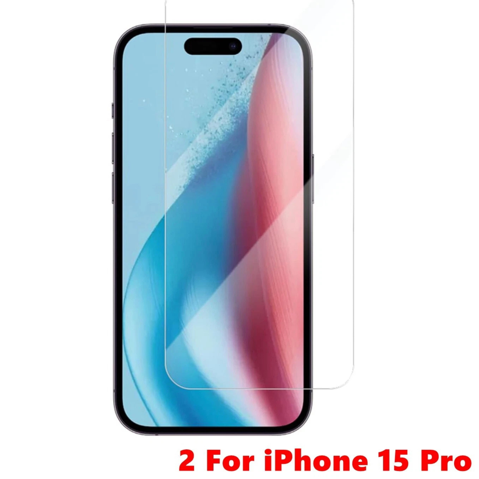2xTempered Glass Screen Protector Fr iPhone 17 16 15 14 13 12 11 XR Pro Max Plus
