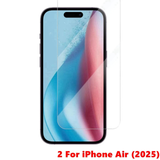2xTempered Glass Screen Protector Fr iPhone 17 16 15 14 13 12 11 XR Pro Max Plus