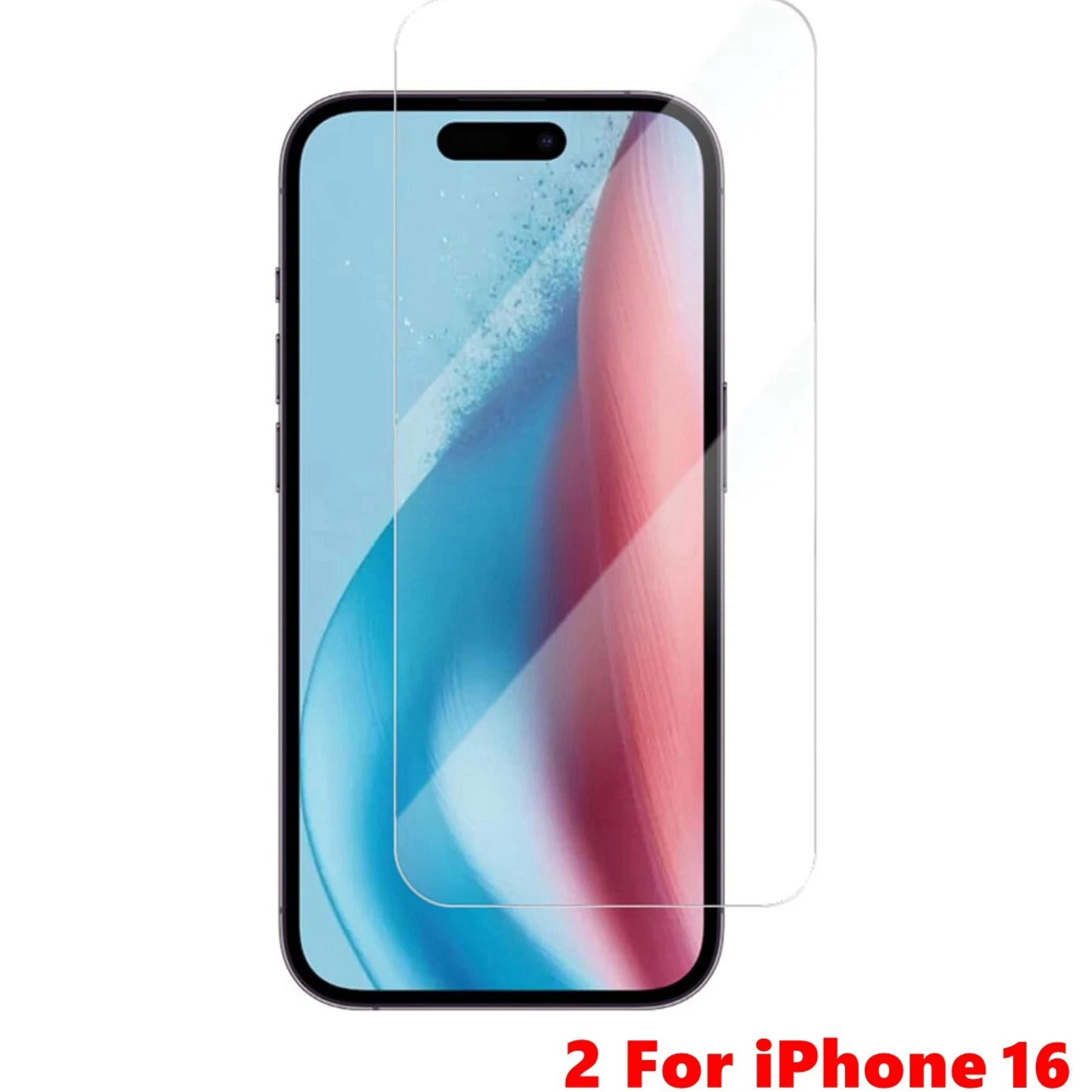 2xTempered Glass Screen Protector Fr iPhone 17 16 15 14 13 12 11 XR Pro Max Plus