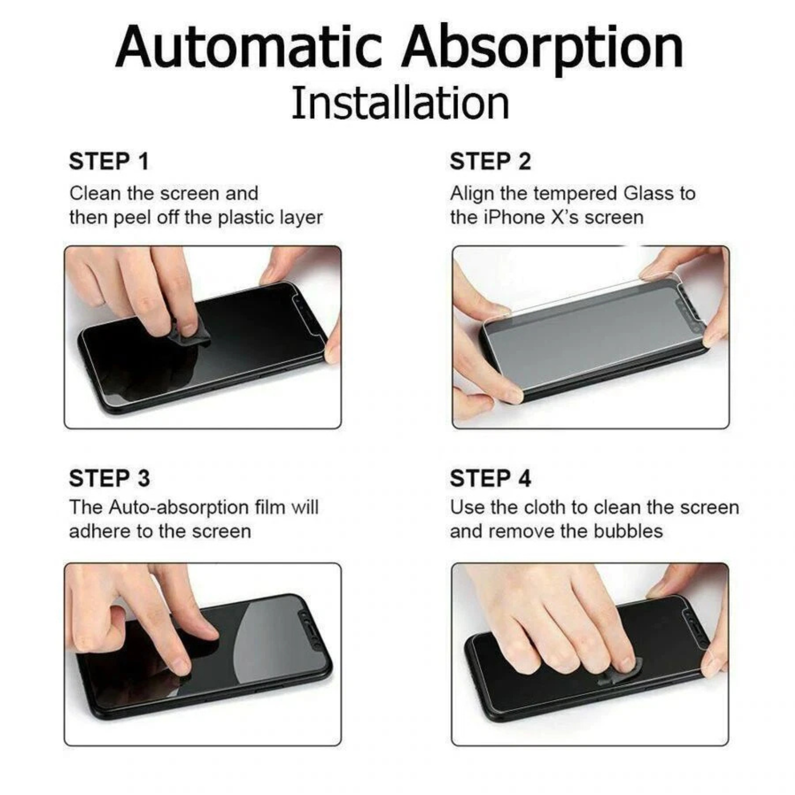 2xTempered Glass Screen Protector Fr iPhone 17 16 15 14 13 12 11 XR Pro Max Plus