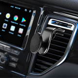 360 Rotation Magnetic Car Mount Air Vent Clip Phone Holder For iPhone Samsung