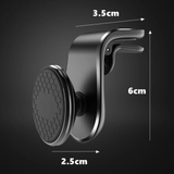 360 Rotation Magnetic Car Mount Air Vent Clip Phone Holder For iPhone Samsung