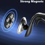 360 Rotation Magnetic Car Mount Air Vent Clip Phone Holder For iPhone Samsung