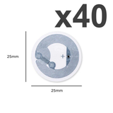 5-40PCS NFC TAG Sticker NTAG 213 Universal Label RFID Tag For Android NFC Phones