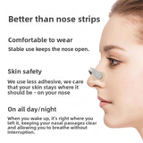 Magnetic Nose Strips (30 Pairs, WHITE), Anti-Snoring, Improve Sleep,Boost Oxygen