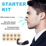 Magnetic Nose Strips (30 Pairs, WHITE), Anti-Snoring, Improve Sleep,Boost Oxygen