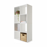 8 Cube Storage Shelf Display Cabinet Cupboard Bookshelf Unit Toy Book Organizer.