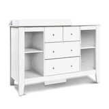 Baby Change Table Nursery Dresser Chest Storage 4 Drawers Cabinet Furniture