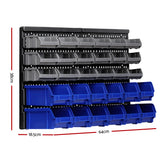 Giantz 30 Storage Bin Rack Wall Mounted