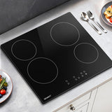 Devanti Electric Ceramic Cooktop 60cm Touch Control