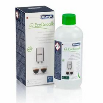 DeLonghi Descaler Cleaner EcoDecalk Coffee Cleaning Solution 500ml (DLSC500)