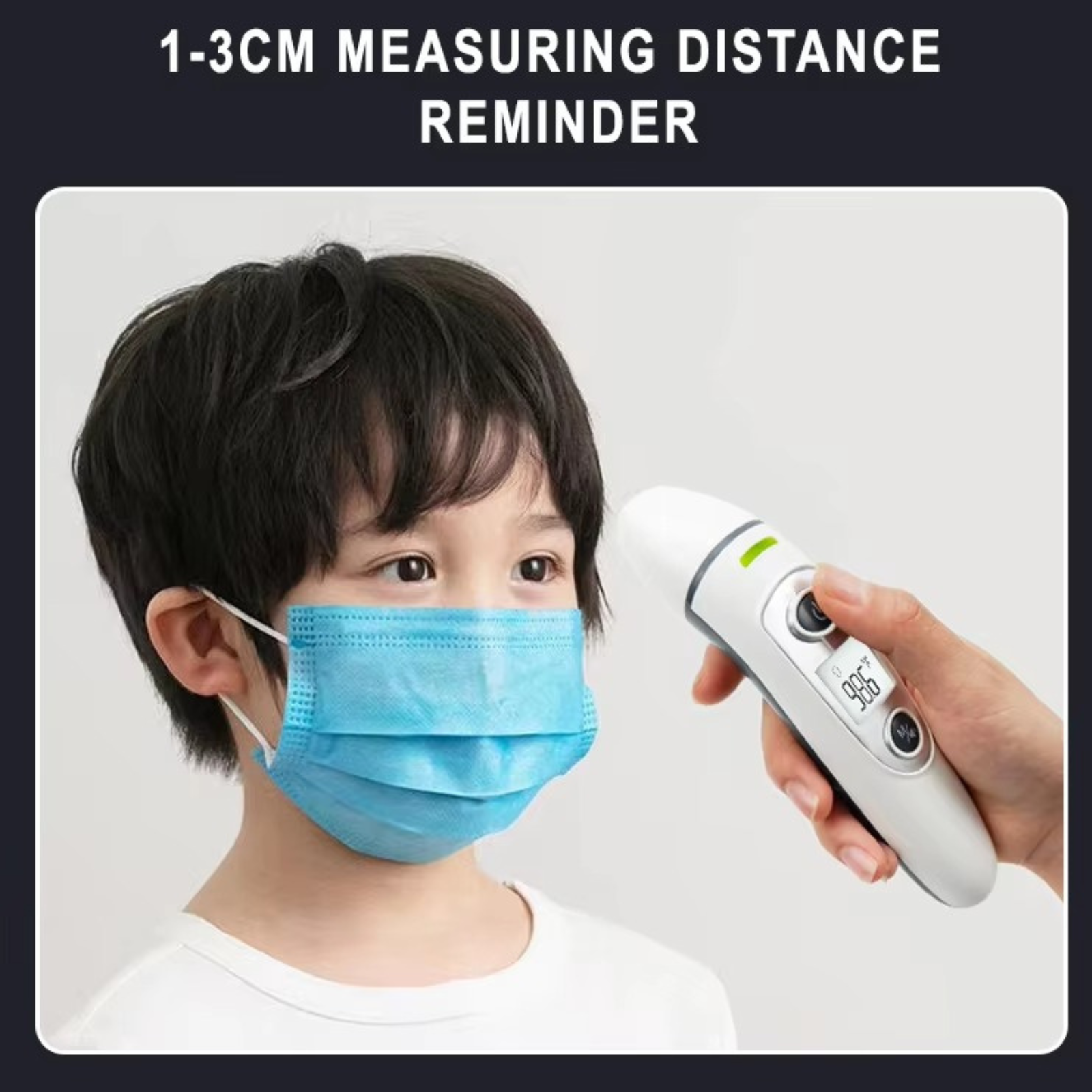 Digital Forehead Ear Thermometer Non-Touch for Children, Baby, Parents