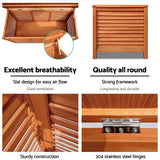 Outdoor Wooden Garden Storage Bench Seat New Home Furniture Entrance Bench Box