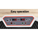 Vibrating Exercise Platform Powerfit Body Shaper Fat Burning Machine Plate Gym