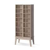 Artiss CD DVD Media Storage Display Shelf Folding Cabinet Bookshelf Bluray Rack