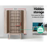 Artiss CD DVD Media Storage Display Shelf Folding Cabinet Bookshelf Bluray Rack