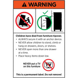 Artiss 6 Chest of Drawers - VEDA White