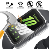 For Samsung Galaxy Fit 3 Screen Protector Tempered Glass PC Full Case Cover