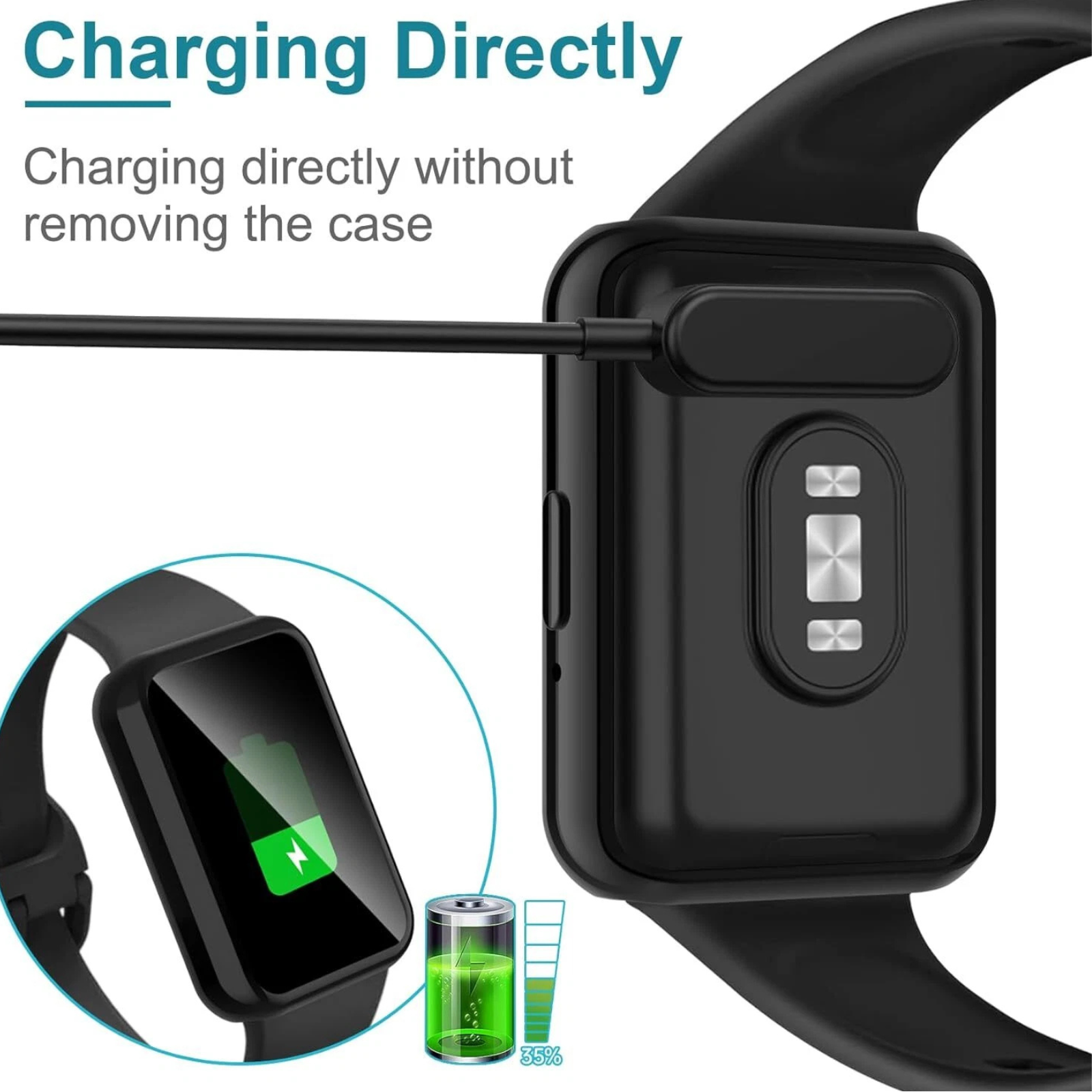 For Samsung Galaxy Fit 3 Screen Protector Tempered Glass PC Full Case Cover