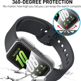 For Samsung Galaxy Fit 3 Screen Protector Tempered Glass PC Full Case Cover