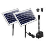 Gardeon Solar Pond Pump Water Kit Pool Fountain Pumps with Battery Submersible.