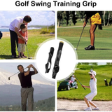 Golf Trainer Grip Aid Attachment for Golf Club Swing Training Practice in Box