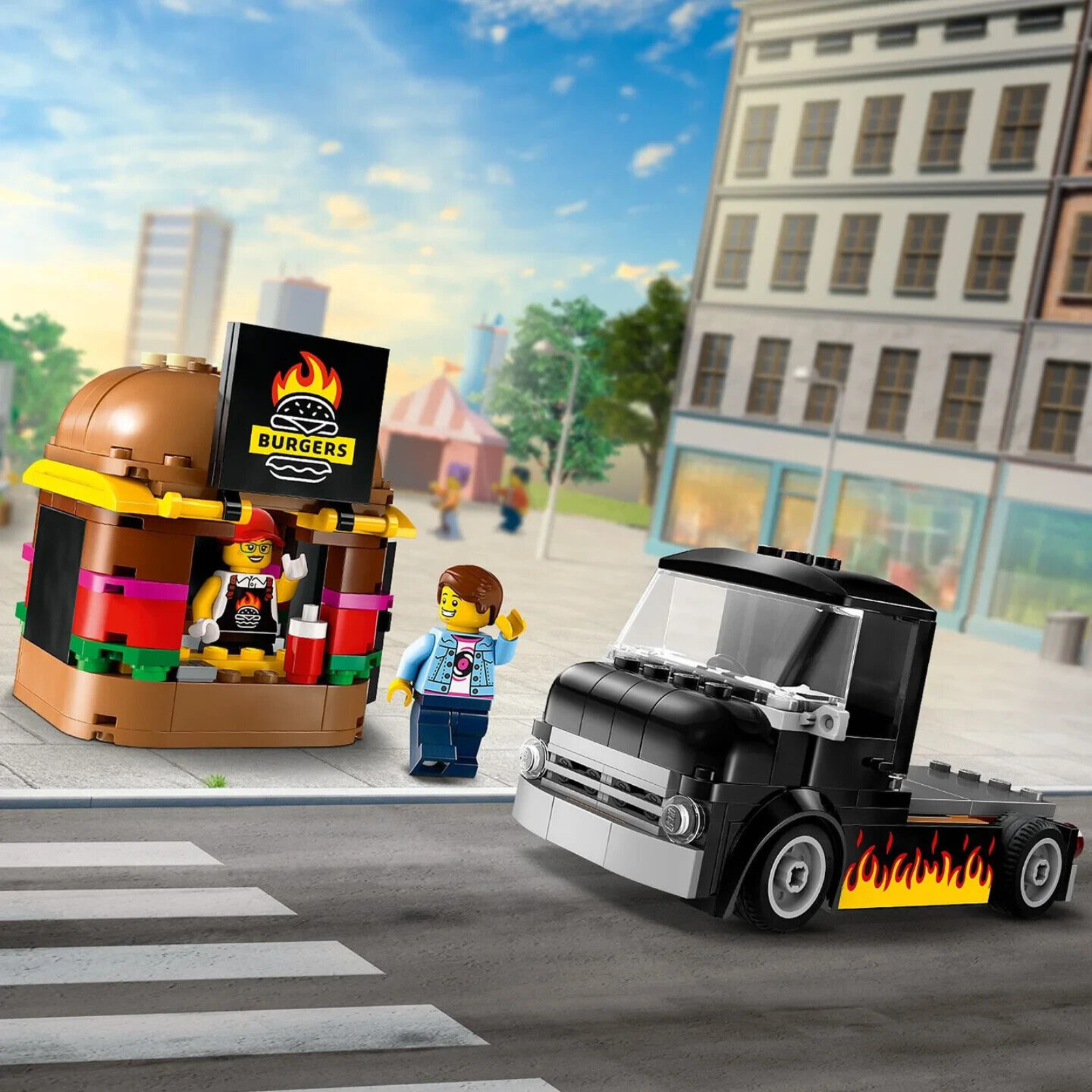 LEGO CITY | NEW | Burger Truck (60404) Brand New AU Wide Free Postage.