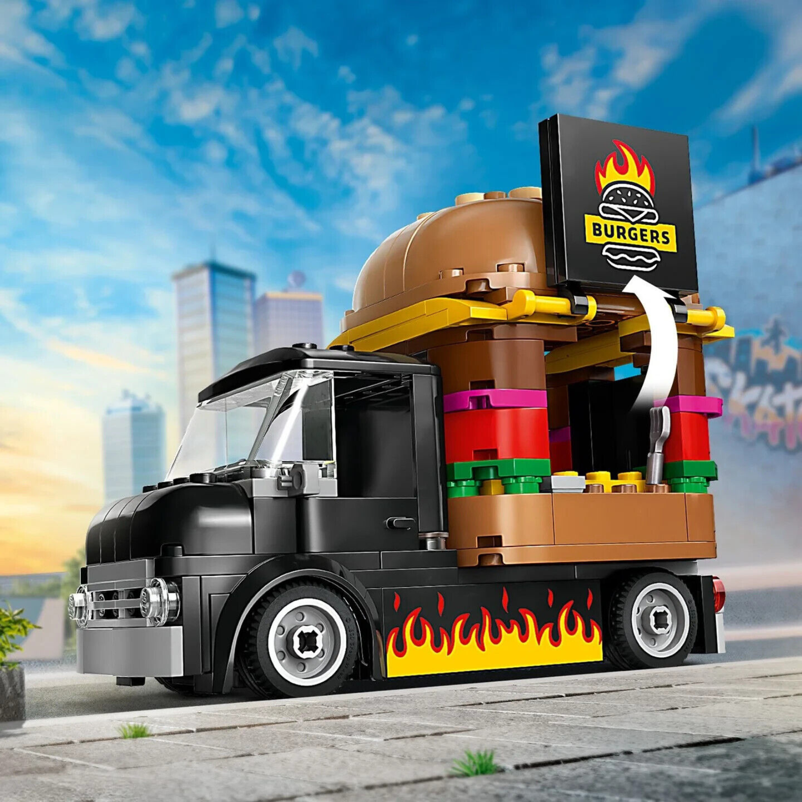 LEGO CITY | NEW | Burger Truck (60404) Brand New AU Wide Free Postage.