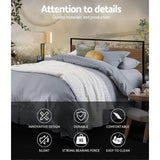 Artiss Bed Frame Double Size Metal Bed Frame DANE