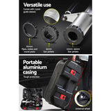 Giantz Petrol Post Driver 38CC 4-Stroke Rammer Pile Star Picket Fence Hole Black