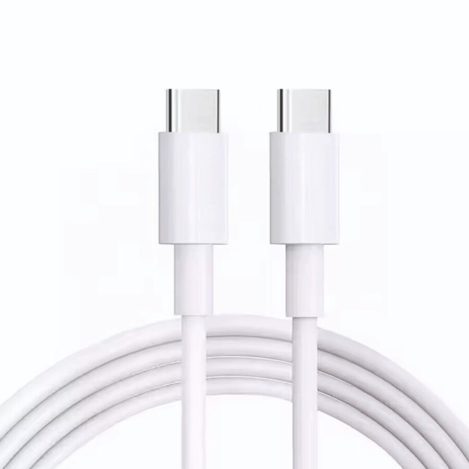 PD 60W Dual USB Type C to USB-C Charging Cable Nylon Data Cord Fast Charger.