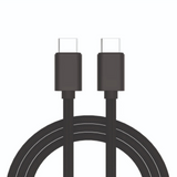PD 60W Dual USB Type C to USB-C Charging Cable Nylon Data Cord Fast Charger.