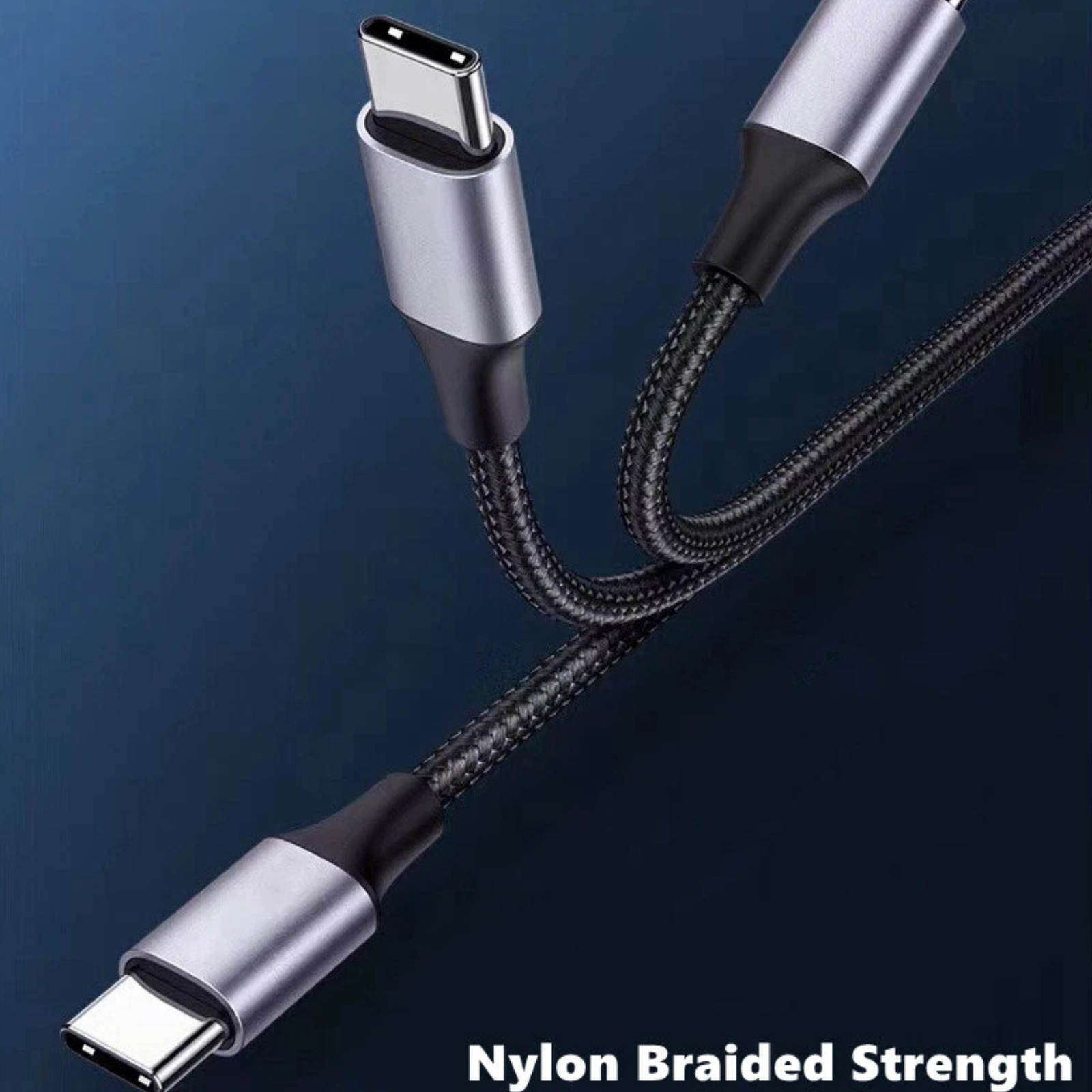PD 60W USB C to Type C Charging Data Cable Fast Charger For iPhone 15 Samsung