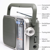 Panasonic RF-2400D Portable FMAM Radio with Auto Frequency Control