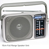 Panasonic RF-2400D Portable FMAM Radio with Auto Frequency Control