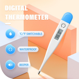 Personal LCD Medical Body Thermometer Adult Child Baby Oral Rectal Digital CE