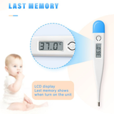 Personal LCD Medical Body Thermometer Adult Child Baby Oral Rectal Digital CE
