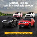 Rigo Ride On Car Kids Electric Ride On Cars SUV Remote 12V Pink