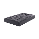 Giselle Bedding Bamboo Charcoal Filling Pillowtop Topper 1000GSM 5cm Thick Pillowtop Pad for Back Pain Relief Washable with 45cm Deep Pocket King Single