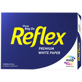 1 x Reflex A4 Ream Premium White Copy Paper 80gsm - 1 Ream 500 Pages Sheets