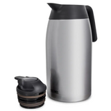 Thermos 2L Stainless Steel Vacuum Insulated Coffee Tea Jug Pot Carafe Flask.