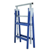 2 Scaffolding Trestles Building Handyman Works Scaffold Saw Horse Bench 150KG AU.