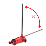 Heavy Duty 2000kg Lifting Carrying Trolley Jack Hydraulic Service Red New.